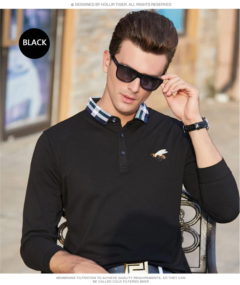 Для мужчин s Поло рубашка 2020 Новый Бизнес Повседневное Чистый хлопок с лацканами