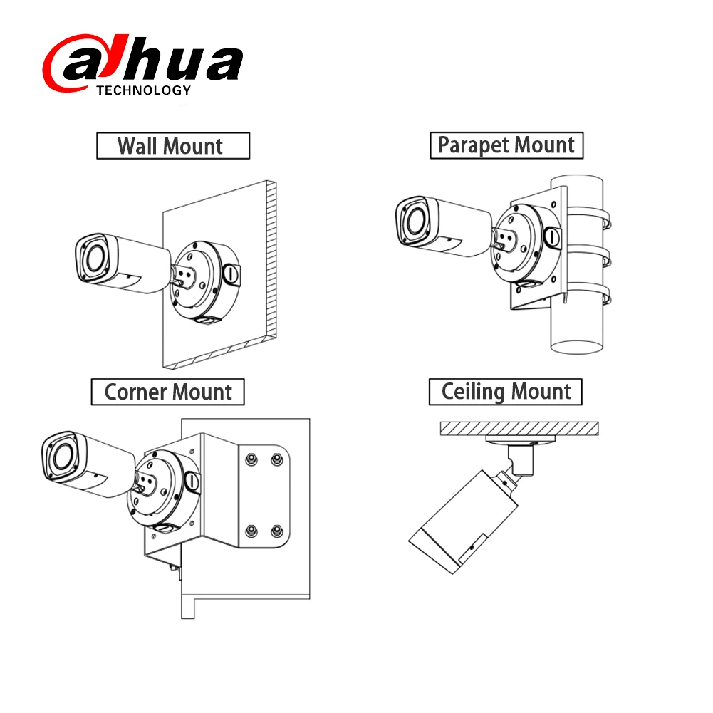 Dahua 4MP камера ночного пули DH IPC-HFW4431R-Z 2,7-12 мм моторизованный VF объектив 80 м ИК POE камера безопасности WDR 3DNR