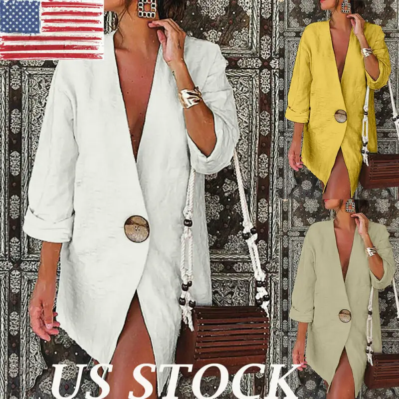 WFashion женский офисный приталенный повседневный деловой костюм с длинным рукавом