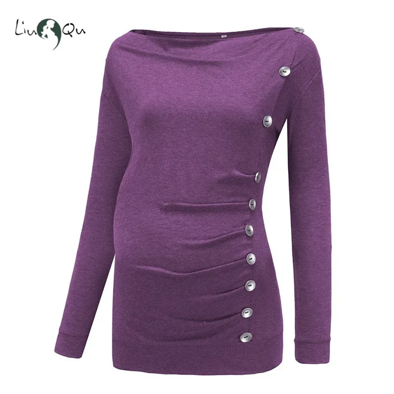 Для ухода за ребенком топы с длинными рукавами и воротником хомутом Повседневное