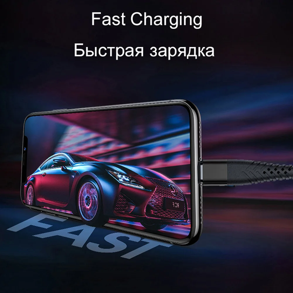 1 м 2 3 USB C зарядное устройство кабель для передачи данных samsung S9 S10 Xiaomi 9 Note 7 8 10 K20 Pro