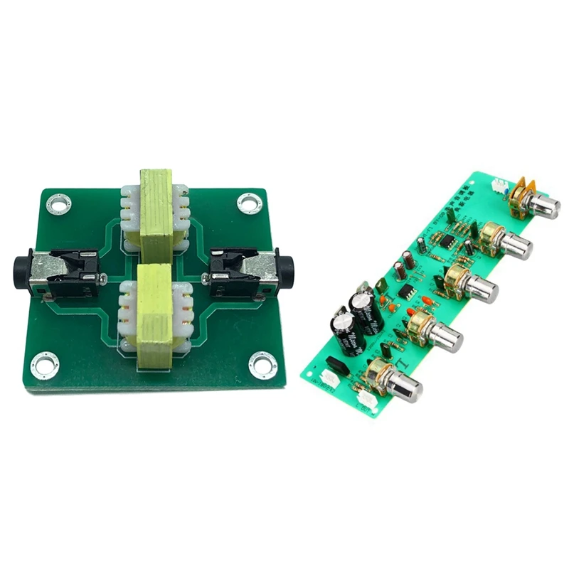 

HiFi Audio Stereo Isolator with 2.0 HIFI AN4558 Audio Preamplifier