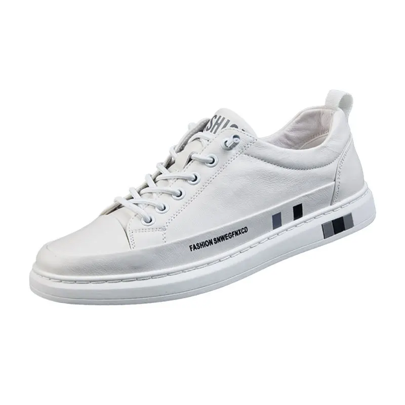 

Men's casual shoes Fashion all-match Scratch-resistant and wear-resistant Genuine Leather Sneakers Breathable The New Outdoor