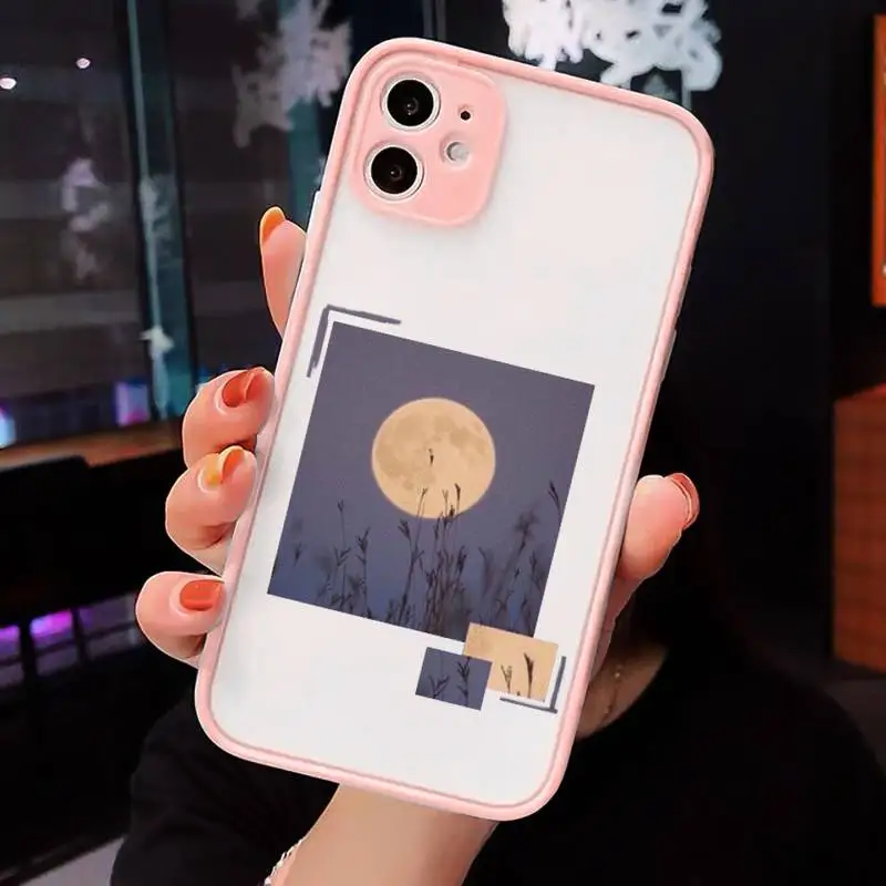 

Aesthetic Literary Pattern Phone Cases matte transparent For iphone 7 8 11 12 plus mini x xs xr pro max cover