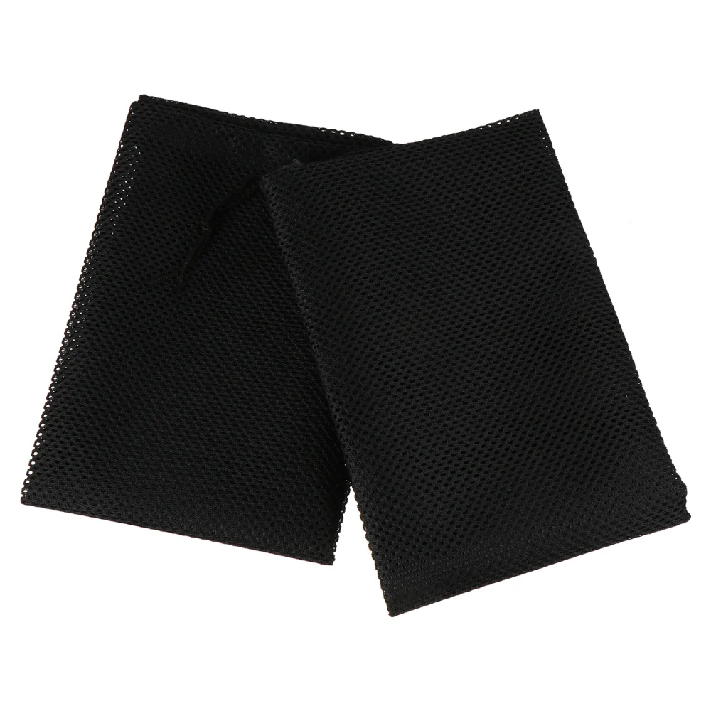 

2pcs Water Pump Bags Drawstring Pump Barrier Pouch Media Bags Filter Mesh Pouch