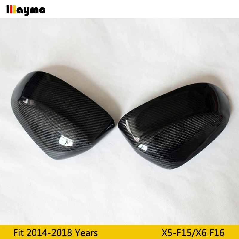 Крышка для зеркала из углеродного волокна BMW X5 F15 28i 30d xDrive50i 2014 2018 год X6 F16 ваши и