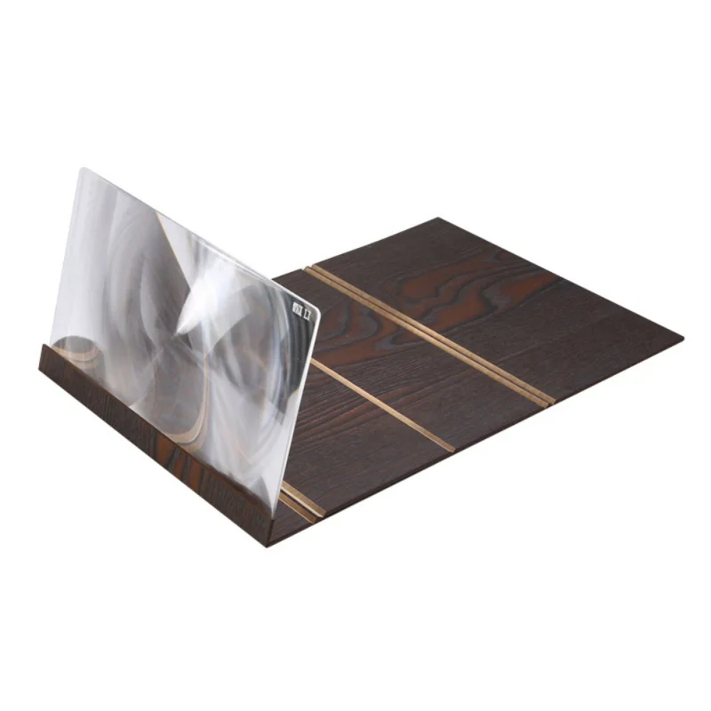 Stereoscopic Amplifying 12 Inch Desktop Wood Bracket Mobile Phone Video Screen Magnifier Amplifier Holder | Дом и сад