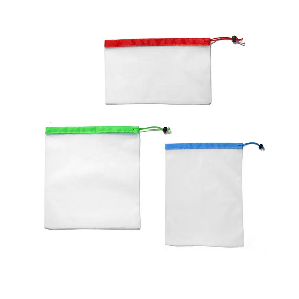 Сетчатый мешок для фруктов многоразовые мешки хранения овощей и хозяйственные