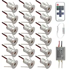 Точечный миниатюрный светильник с пультом дистанционного управления, IP65, 1 Вт, 12 В