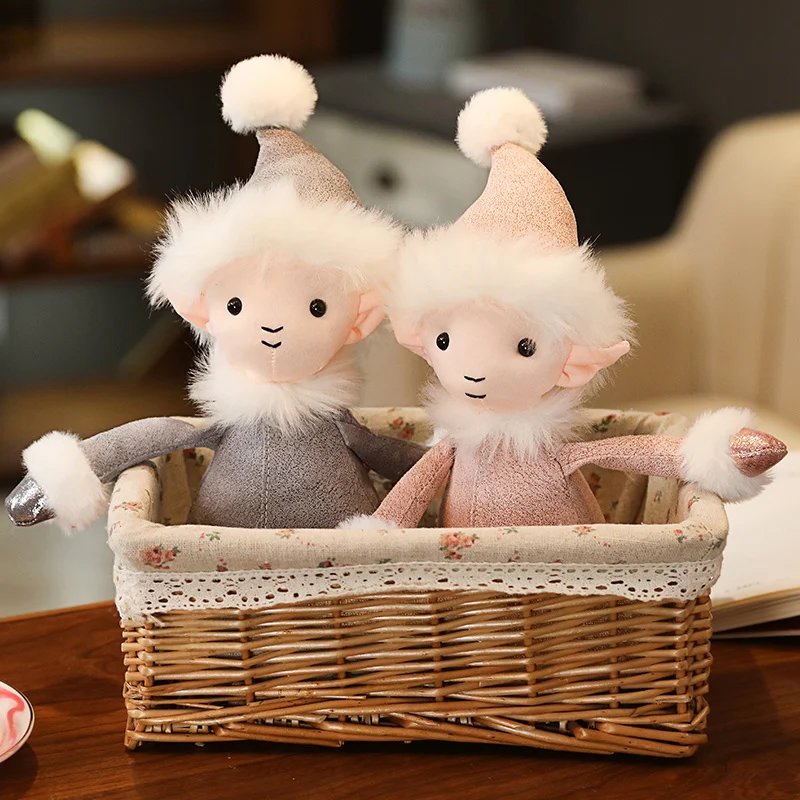 Плюшевые маленькие эльфы игрушки мягкие милые кавайные куклы для детей детские