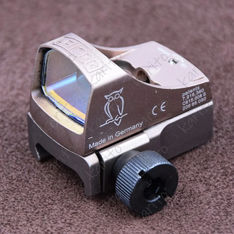 Hunting Shooting Mini Reflex 1x Red Dot Sight Scope 20mm Weaver Mount Base DOC III | Спорт и развлечения