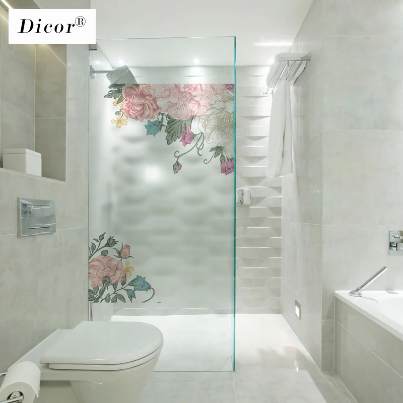 Статического цепляться витражная плёнка на стекла окна матового и непрозрачные