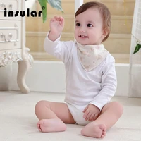 natural colored cotton newborn baby bibs soft bib burp cloth for babies girls boys bib babies clothing