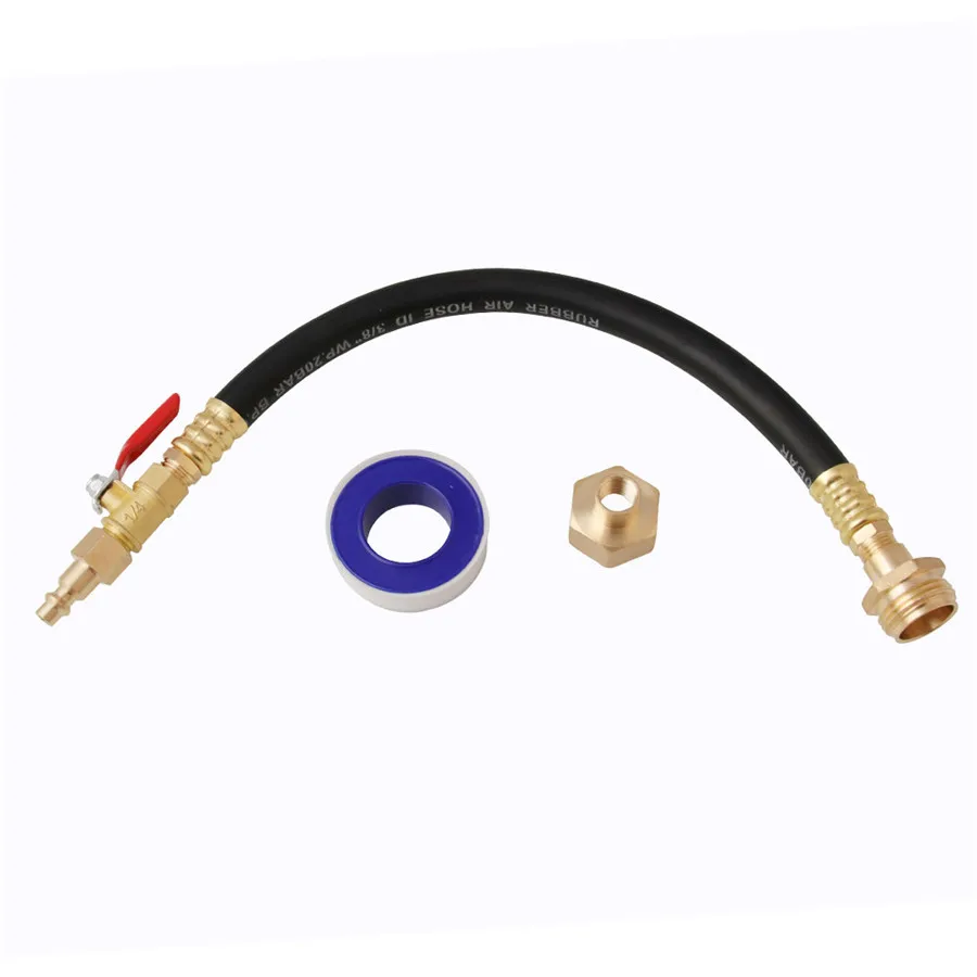 

Water Hose Connector Winterizing Valve Kit Sprinkler Adaptor for RV Camper Trailer