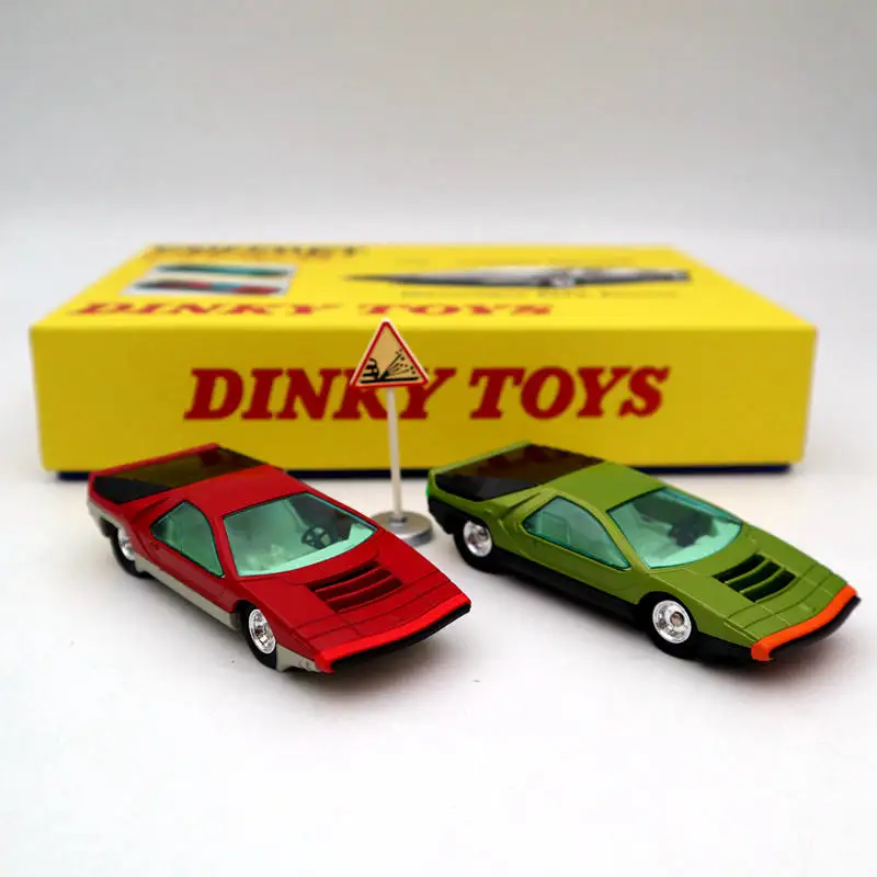 1:43 Atlas Dinky набор игрушек 1426 1426P карабин Bertone mechanique Alfa Romeo литые под давлением модели