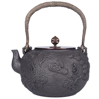 teapot kettle hot water teapot iron teapot stainless steel kettle tea bowl tea props handmade iron teapot office gift co