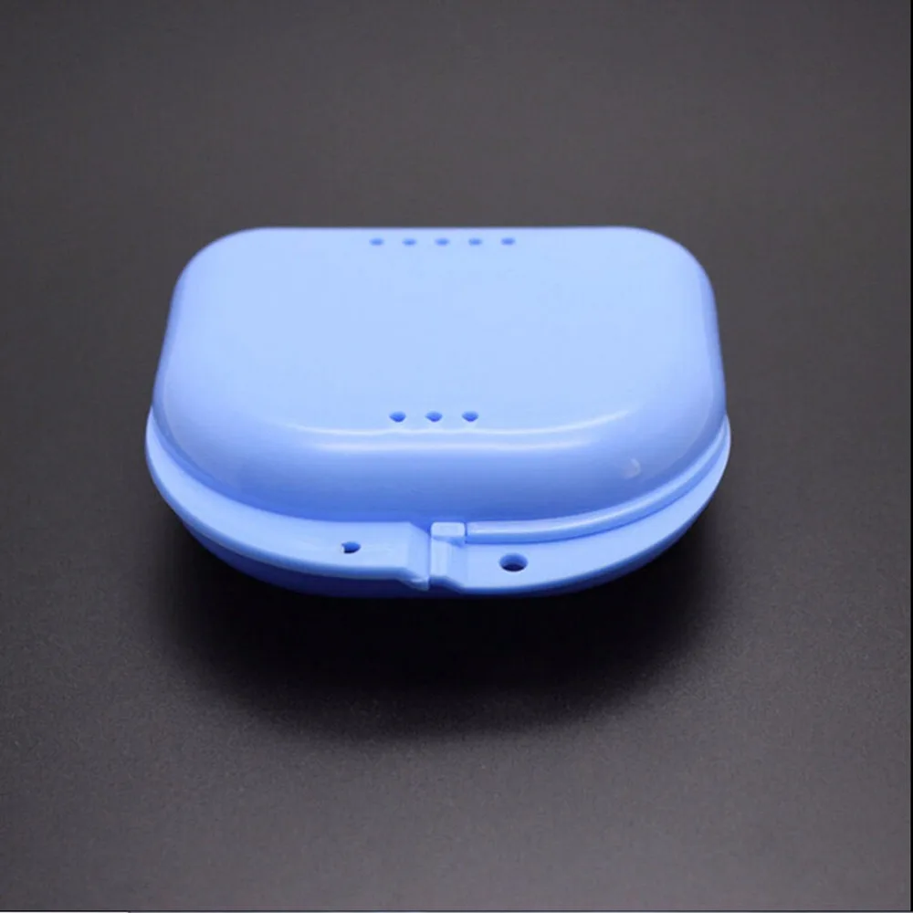 Denture Bath Box Cleaning Teeth Case Dental False Storage Container Boxs Cleaner Random |