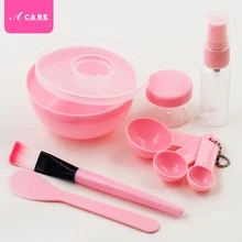 Face Mask Mixing Bowl Stick Kit For Home Beauty Salon Girl Women DIY Face Mask Cosmetic Skin Care Makeup Tool