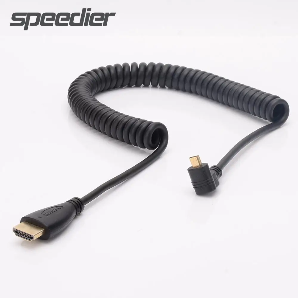HDMI совместимый с микро эластичным спиральным цифровым однообъективным