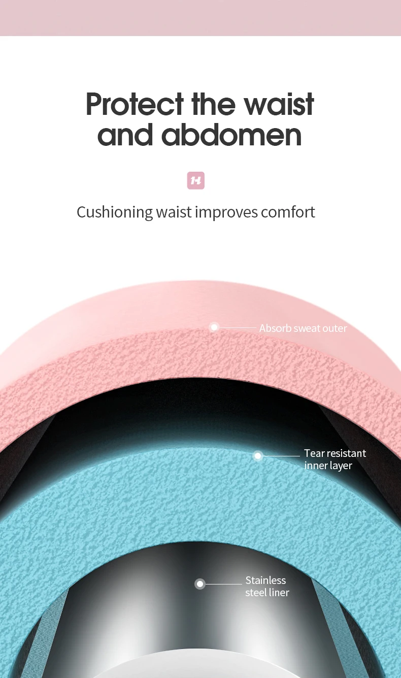 Обруч спортивный женский для похудения кольцо бодибилдинга йоги домашние