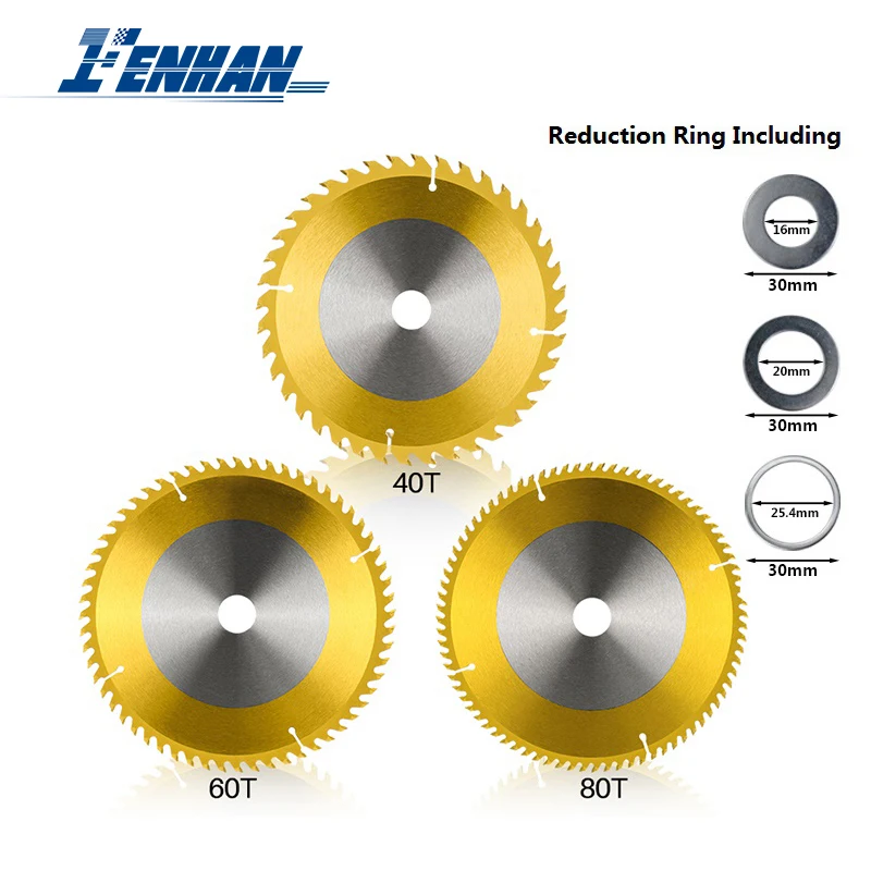 

300mm Circular Saw Blade Disc Titanium Coated TCT Saw Blade 40T 60T 80T Carbide Tipped Cutting Tool Wood Cutting Disc