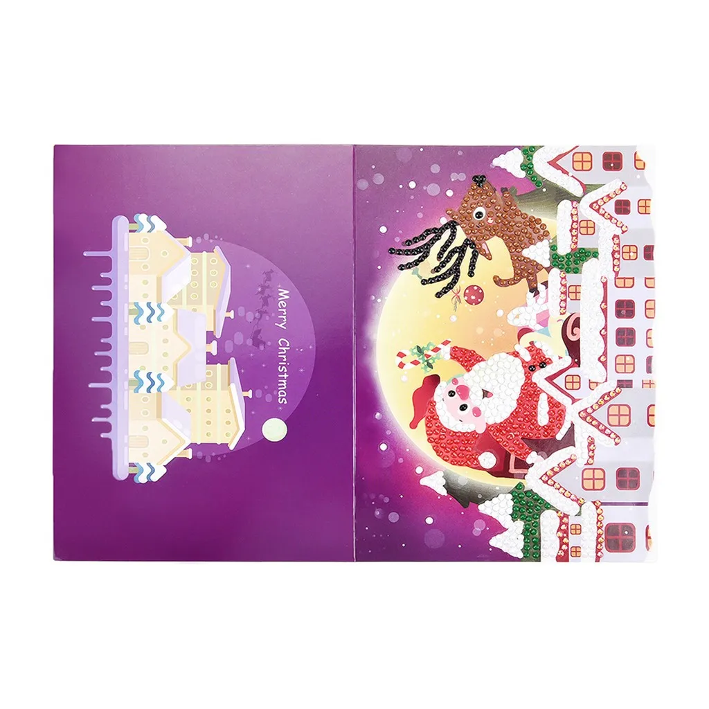 5D DIY алмазная живопись поздравительная открытка специальная форма День рождения