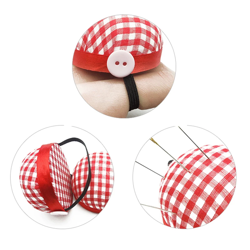 Набор для шитья 2 шт. шариковая Подушечка игл с эластичным поясом запястья DIY