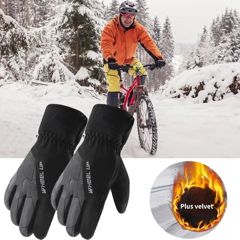 

Новинка 2020, лыжные перчатки, перчатки для сноуборда, зимние велосипедные лыжные теплые ветрозащитные водонепроницаемые перчатки унисекс д...