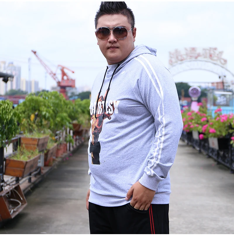 men's harajuku sweatshirt warm gray hooded sweatshirts unisex hip hop japanese hoodie streetwear plus size cotton sportwear male | Мужская