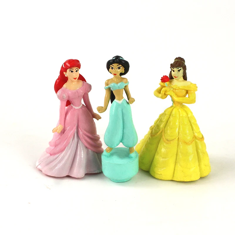 10 шт./компл. Принцесса Белоснежка ПВХ Фигурки игрушки|figure toy|snow whitetoy figure |
