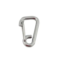 new type stainless steel spring snap hook marine sailing boat hardware casting weight single shackles lifting hooks
