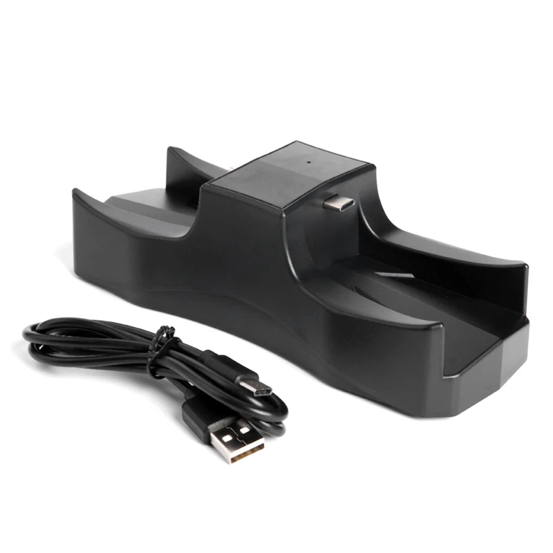 

2021 New LED Controller Charger Cradle for sony- PS5 Gamepad Dual USB Charging Stand