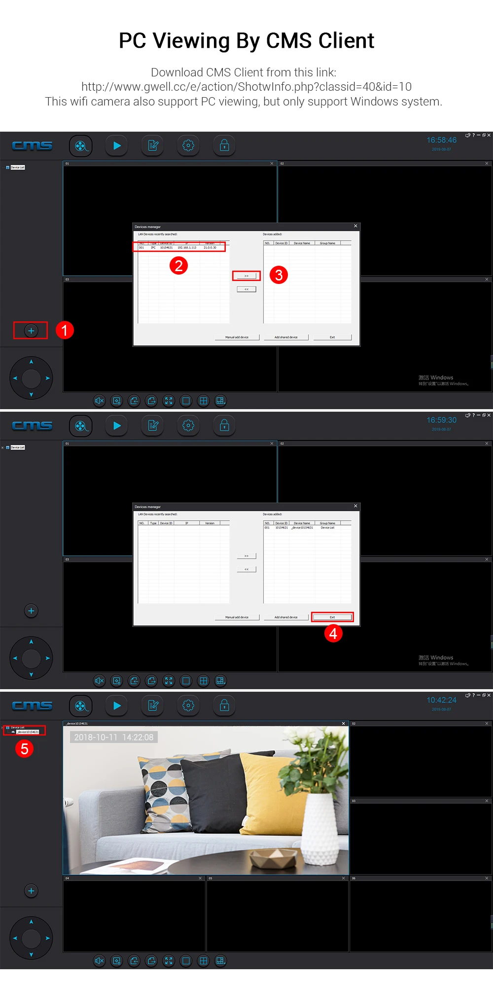Hamrolte Yoosee Wifi камера HD 1080P Onvif Беспроводная камера Аудио запись ночного видения Водонепроницаемая уличная камера движения Dection