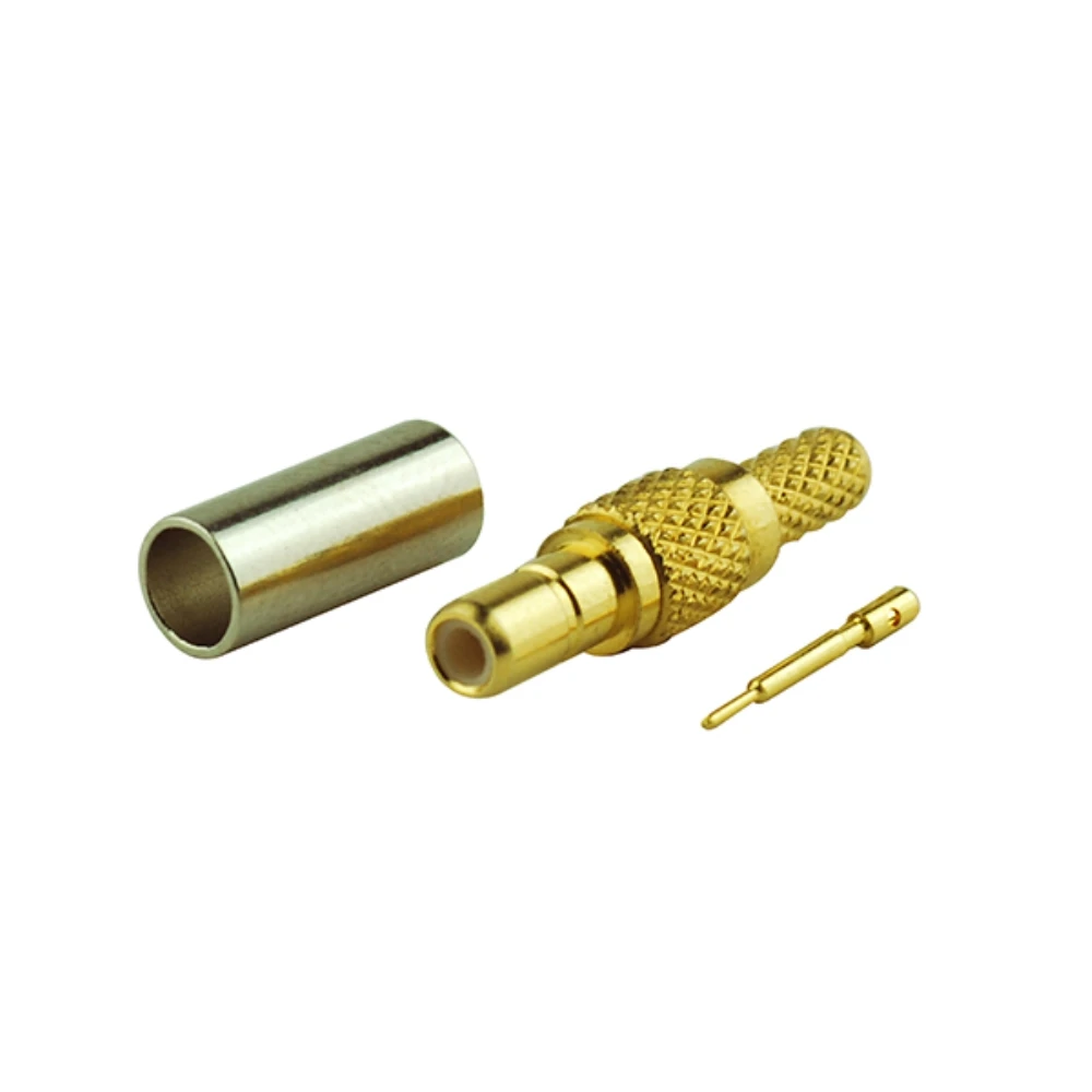 DAB + антенный разъем SSMB Jack Male RF Coax адаптер прямой обжимный кабель для LMR 100 RG174 RG316 5