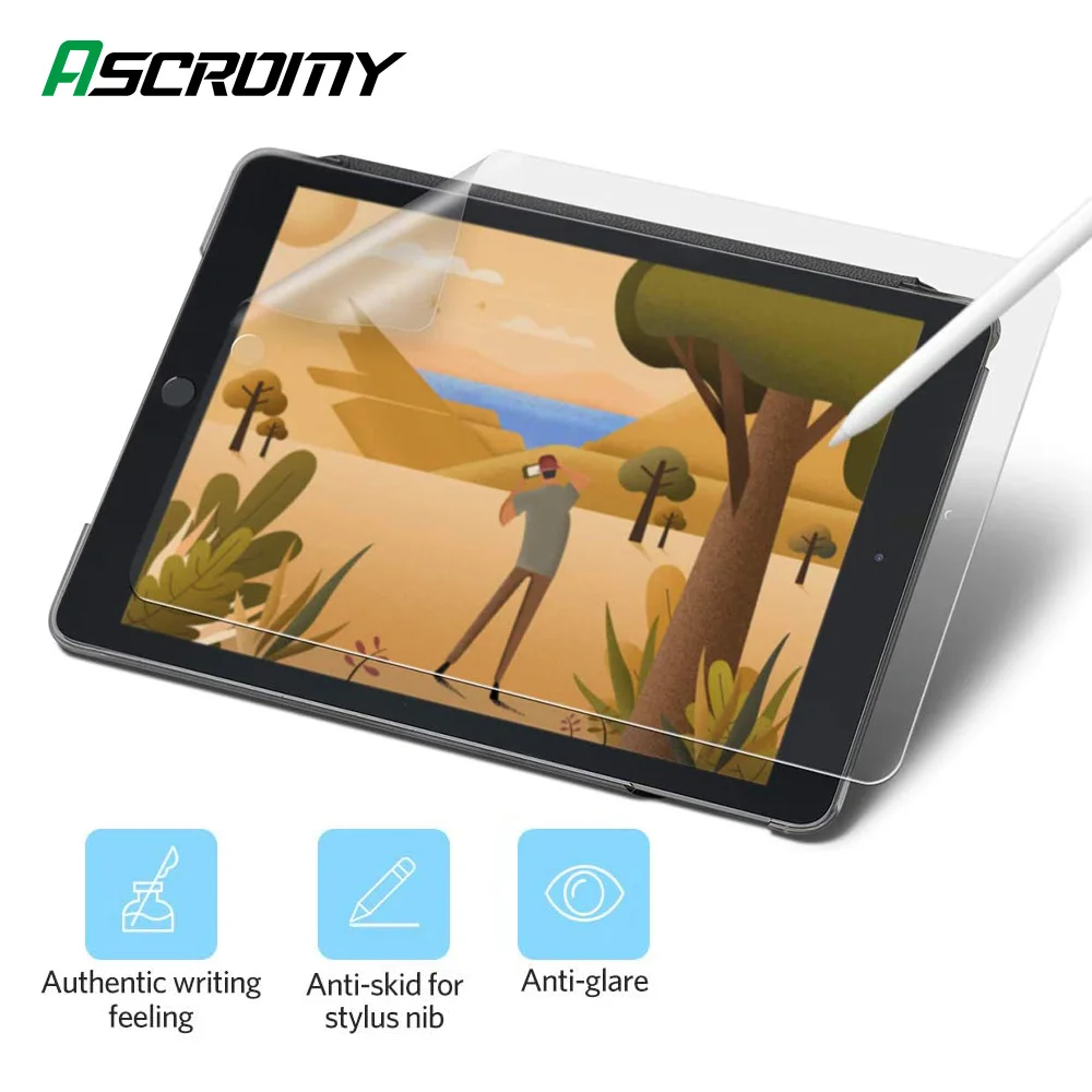 Матовая пленка для рисования ПЭТ бумага Защитная Apple IPad Air 9 7 10 Pro 12 рисование и
