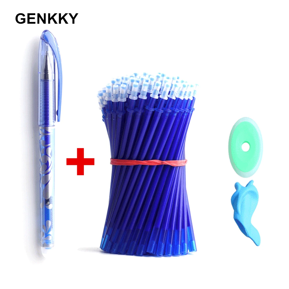 1 + 10 шт/за штуку Бесплатная доставка Genkky набор гелевых ручек для школы и офиса