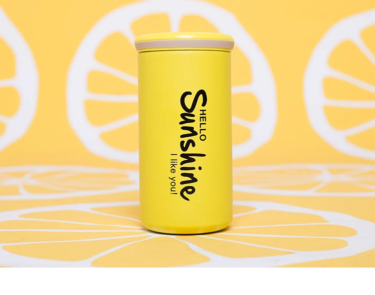 350ml Thermos Cup Stainless Steel Black Coffee Mug Thermos Cute Kids Thermos For Tea Travel Mug Thermo Bottle Mini Porcelain