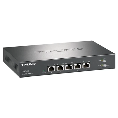 Tp-link TL-ST1005 10 Гбит/с коммутационные порты Ethernet коммутатор Plug and play все 5*10g RJ45 10000