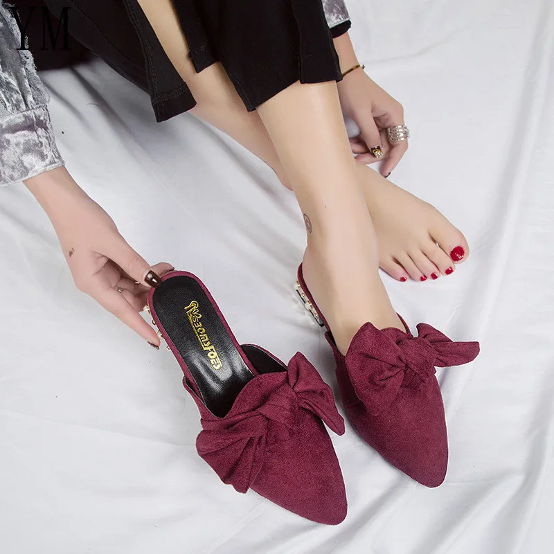 Туфли на плоской подошве с острым носком Женские осенние слипоны Мокасины Zapatos