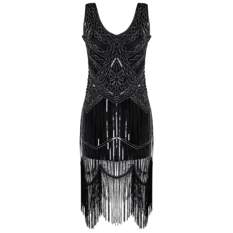 Винтажное платье без рукавов с кисточками костюм вечерние летние Клубные платья