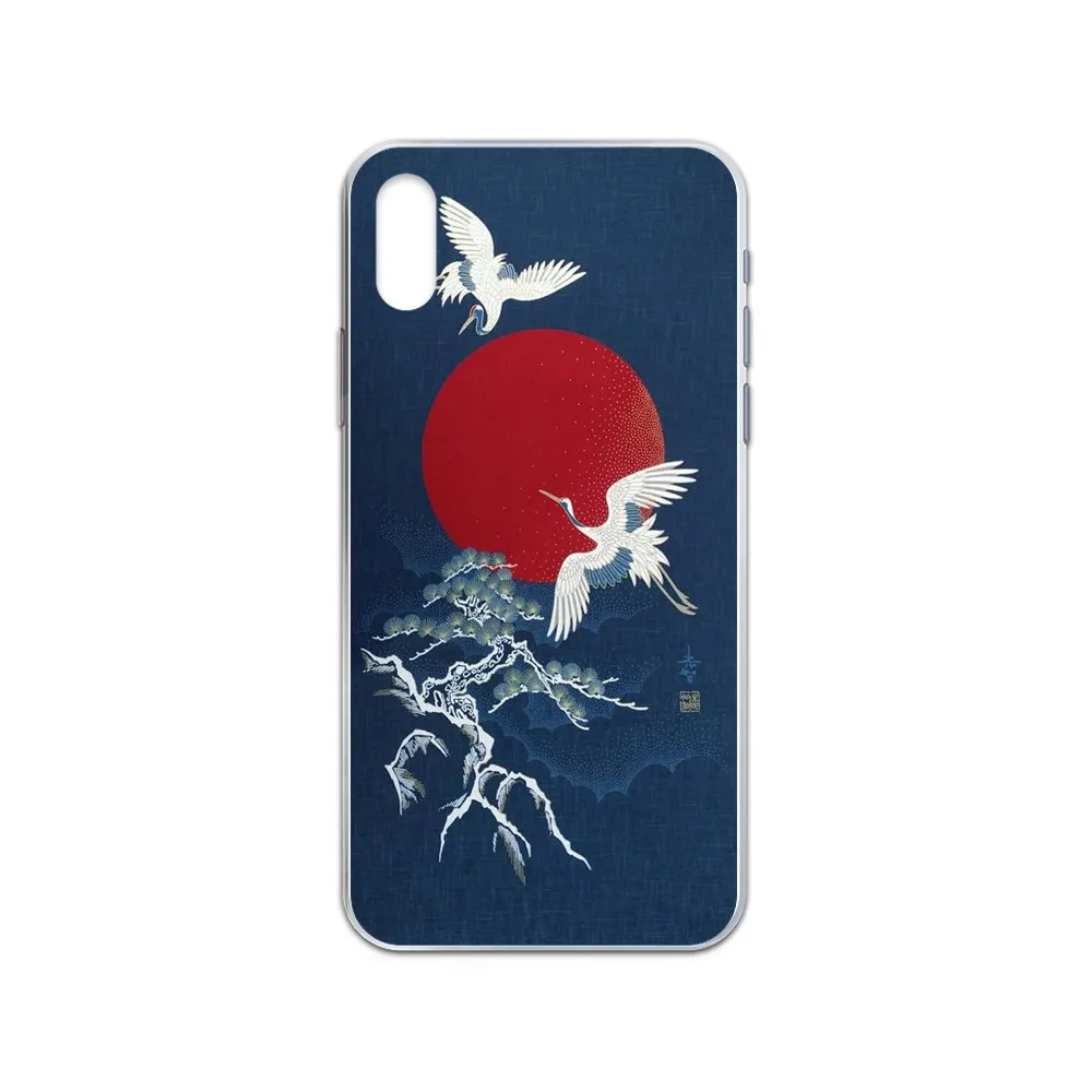 Чехол Kanagawa для телефона с рисунком серфинга из Японии Прозрачный чехол iphone 4 4S 5 5C