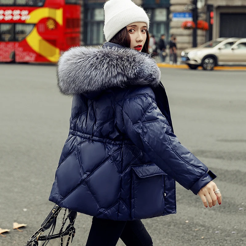 

Down Jacket Women Short Down cotton Jacket Winter Jacket coat Hooded Casual Cotton Jacket Quality Parka Outerwear Chaqueta Mujer