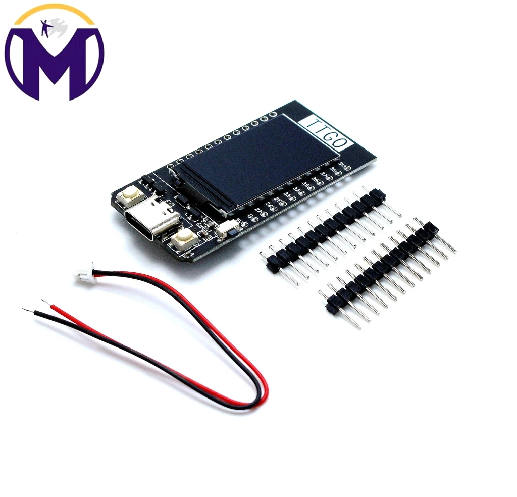 Плата разработки TTGO T Display ESP32WiFi Bluetooth модуль 1 14 дюйма для ЖК дисплея|Органайзеры