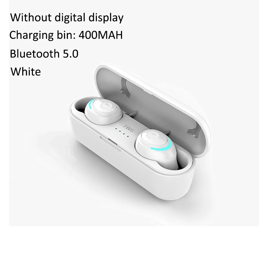 no digital display TWS Bluetooth 5,0 наушники с цифровым дисплеем Bluetooth Беспроводная стереогарнитура 3300MA зарядная коробка водонепроницаемый для galaxy buds - Цвет: no digital display