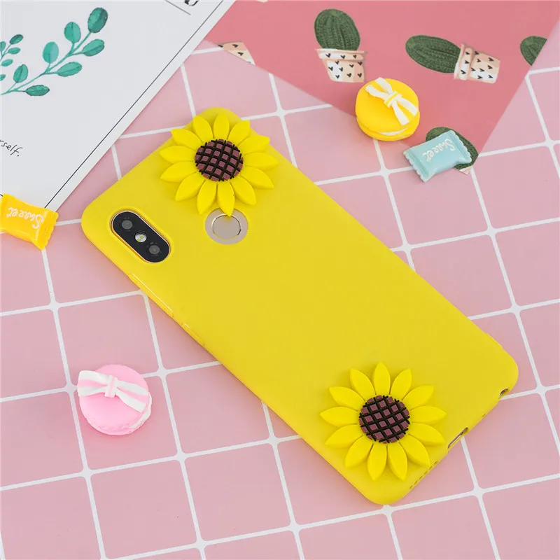 3D Единорог кактуса мягкий TPU чехол для Xiaomi mi A3 A1 A2 Lite mi 9T Red mi Примечание 8 7 6 5 K20 Pro 4 4X 5A 6A 4X S2 Red mi 7 Чехол