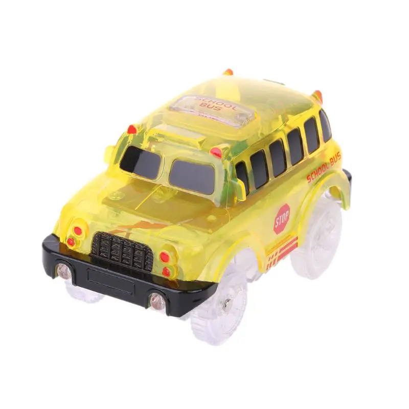 Новые 5 шт/упаковка фары Magic треки игрушечный автомобиль светодиодный игрушки