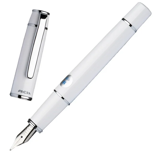 White Pilot FPR-3SR Prera авторучка F Tip/M Tip канцелярские принадлежности Школьные и офисные ручки(авторучка+ Конвертер 20) 1 шт - Цвет: White