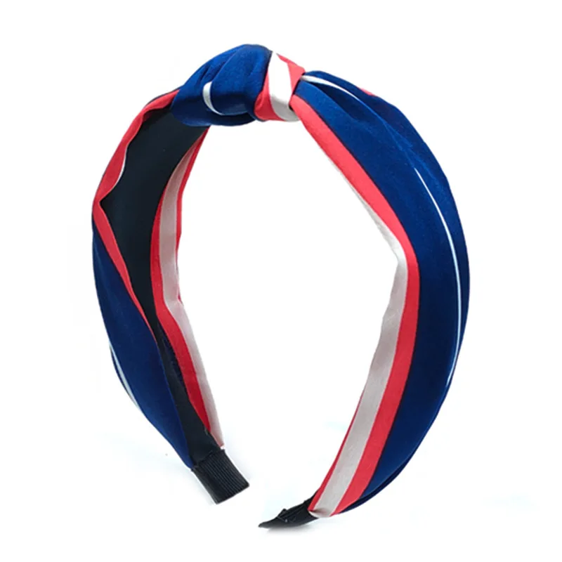

New Fashion Women's Hairband Headband Stripe Tie Headwear Girls Hair Accessories Turban Hair Band Hair Hoop