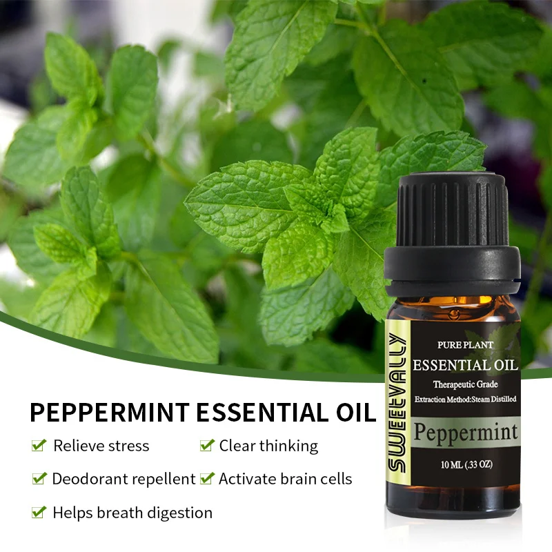 Эфирные масла мяты перечной 10 мл ароматерапия диффузоры ароматическое масло