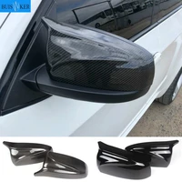 leftright x5 x6 mirror cover car side door wing rear view mirror cap cover shell replacement for bmw x5 x6 e70 e71 2007 2013